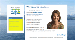 Desktop Screenshot of kinesiologie-ellenberger.ch